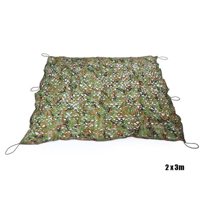 

Woodland Camouflage Military Car Cover Hunting Camping Tent Net