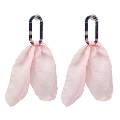 

Bohemia Trendy Yarn Flowers Drop Earrings For Women Wedding Party Jewelry Ethnic Statement Earrings Female 2019