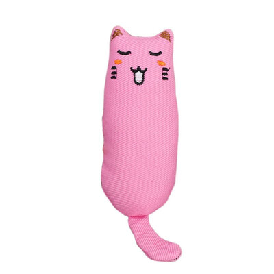

Pet Plush Catnip Durable Pillow for Cat to Clean Teeth Kitten Chew Toys