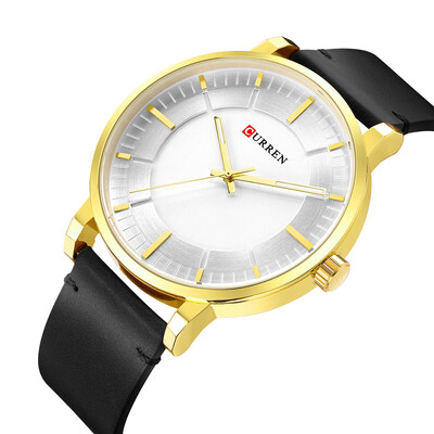 

Gobestart WaLarge Dial Neutral Waterproof Watch Simple Quartz Belt Watch Couple Table