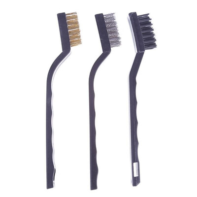 

3pcslot Stainless Steel Wire Nylon Brush for Cleaning&Polishing DIY
