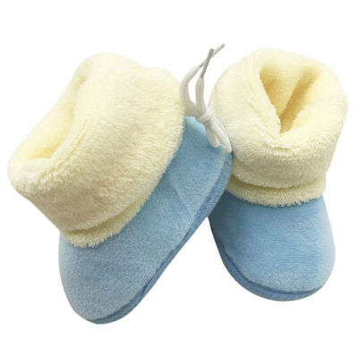 

Newborn Baby Flock Winter Keep Warm Pre-walker Shoes Infant Boy Girl Toddler Soft Soled First Walkers