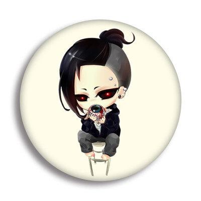 

Japan Anime Tokyo Ghoul Album Brooch Pin Badge Accessories for Clothes Hat Backpack Decoration Men Women Boy Girl