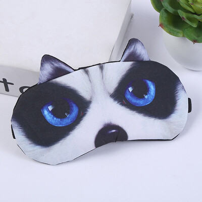 

Gobestart Cute Dog Eyes Cover Animal Eye Mask Cover Sleeping Rest Sleep Funny Gift