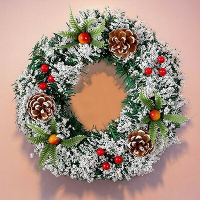 

Christmas Wreath Simulation Christmas Tree Decoration Wedding Celebration Ring