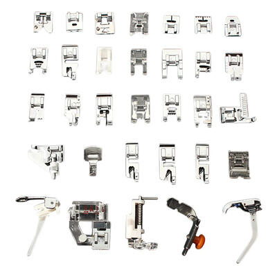 

32 PCS Domestic Sewing Machine Foot Feet Snap On For Brother Singer Set