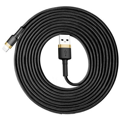 

Baseus Durable Nylon Braided 24A USB to Lightning Charging Data Cable for iPhone
