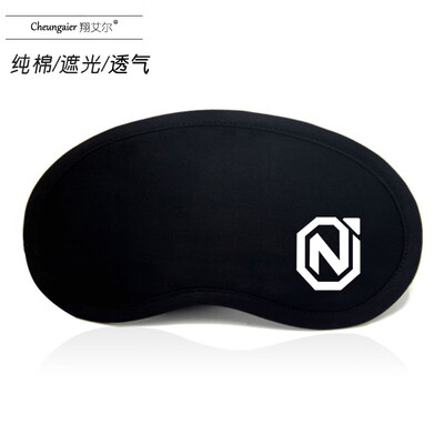 

Fashion creative sleep shade eye mask ice bag eye protection breathable cute cartoon student nap black cotton men&women