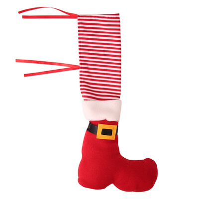 

4Pcs Christmas Chair Leg Cover Table Foot For Home Xmas Party Dinner Decoration