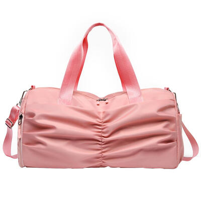 

Solid Color Gym Tote Women Oxford Sport Fitness Yoga Large Capacity Bag