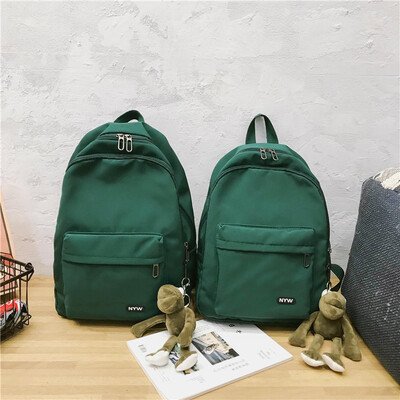 

Junior high school studentsschoolbag girls ins Fengshuan Yasen Department Korean version of high school Baitao frog hanging piece