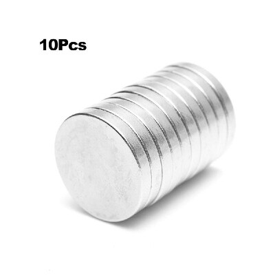 

10Pcs 20x3mm Strong-magnetic Round Disc Rare Earth Neodymium Magnety for Fridge DIY Crafts&More