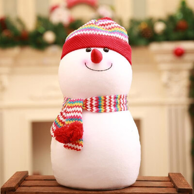 

Christmas snowman doll big medium&small bubble snowman home Christmas tree decoration gift window decoration Lei Feng hat snow