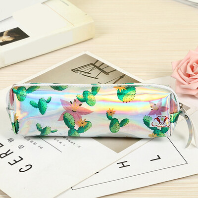 

Pencil Case Creative Cute Pencil Cases Bag Organizer with Zipper Large Capacity Colorful Laser