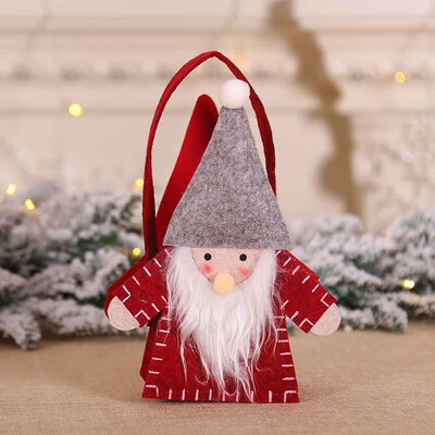 

Toponeto Christmas Gift Tote Bags Candy Tote Bag Presents Santa Claus Deer Snowman Gift