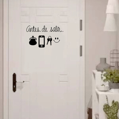 

〖Follure〗FOR Phone key Smiley Face Wall Sticker Art Decal Room Decor
