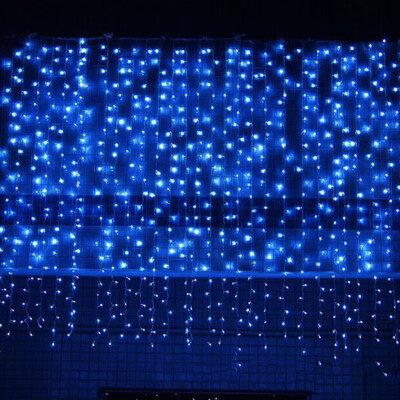 

1& 3m X3m Leds Eu us Plug 220V Fairy Led Curtain String Light For Christmas Party Garland Wedding Decoration Twinkle Lights