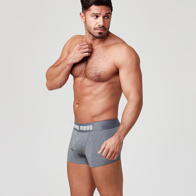 

Tailored Mens Sports Breathable Flat Angle Solid Color U Convex Pocket Underwear