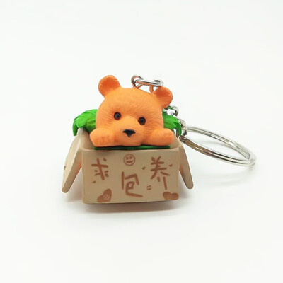 

Cute Bear Toy Keychain Key Ring Gift For Pendant Key Chains Accessories Jewelry