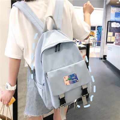 

Package women in the Korean version of college students backpacks high school is an ancient girls tide backpack