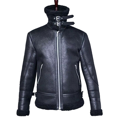 

Mens Zipper Pocket Locomotive Jacket Coats Thicken Casual Loose Outwear M2XL