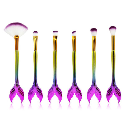 

〖Follure〗6PCS Make Up Foundation Eyebrow Eyeliner Blush Cosmetic Concealer Brushes