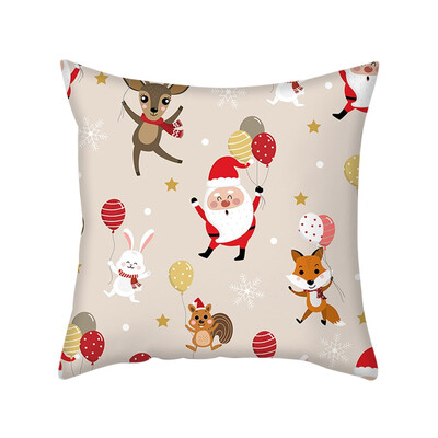 

Siaonvr Home Nordic Style Cushion Christmas Pillowcase for Living Room Bedroom