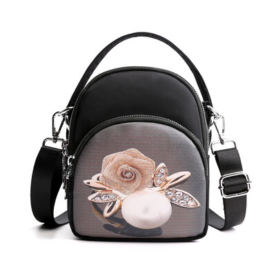 

Mini-small cloth bag net red canvas color design fashion Baitao slant bag lady bag small