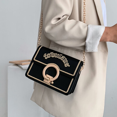 

Small fresh fairy small bag female 2019 autumn new wave Korean version of the wild single shoulder Messenger bag chic chain bag