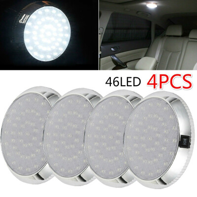 

12V 46 LED Car Interior Lights Camper Van Boat Caravan Roof Doom Light White