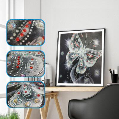 

Siaonvr Special Shaped Diamond Painting DIY 5D Partial Drill Cross Stitch Kits Crystal R