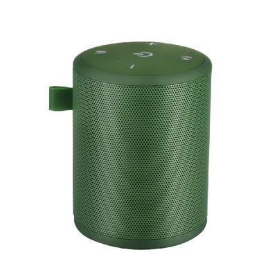 

Mini Outdoor Waterproof BT Speaker Portable Stereo Wireless Speakers With Mic TF Card Series Connection Green
