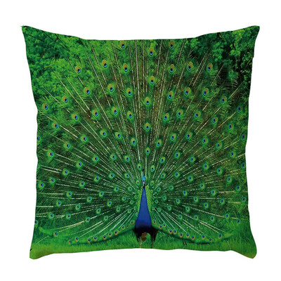 

〖Follure〗Peacock Pattern Pillowcase Pillow Case Cushion Cover Sofa Home Car Decor