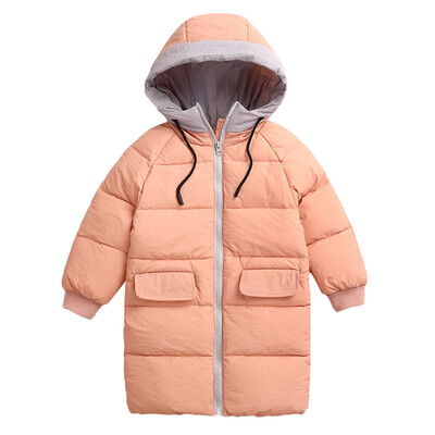 

Children Girl Boys Baby Winter Warm Coats Jacket Zipper Thick Hoodie Outerwear