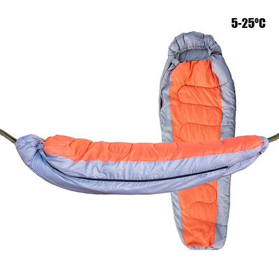 

Sleeping bag type hammock detachable thickening Spring autumn winter warm waterproof hooded Camping hammock with Hammock Straps