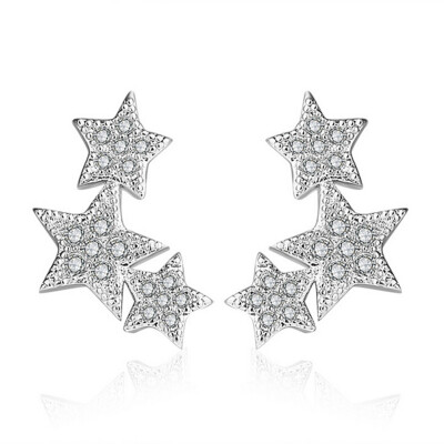 

Cute Fashion Five Pointed Star Cute Earrings Five pointed Star Earring Studs