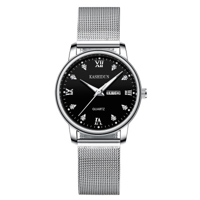 

Caseton watches womens new student ins wind steel band Korean fashion waterproof simple quartz watches womens watches