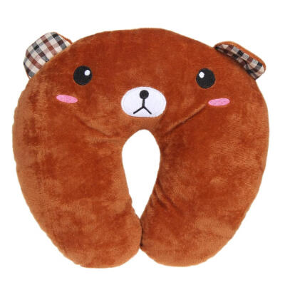 

Multi-Color Cartoon U Shaped Travel Pillow Neck Support Head Rest Cushion