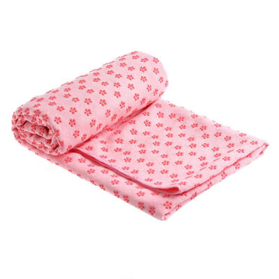 

Nonslip Cotton Yoga Mat Rug Plum Dot Resin Towel Blanket for Sprot Exercise