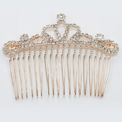 

Wedding Hair Accessories Clips Romantic Crystal Pearl Flower HairPin Rhinestone Tiara Bridal Crown Hair Pins Bride Hair comb