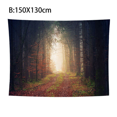 

Toponeto Beautiful Scenery Scene Home Textile Wall Tapestry Home Decor