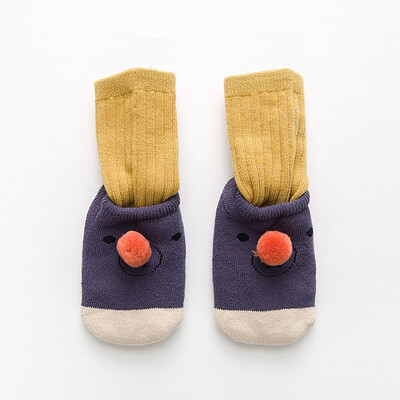 

Cartoon Newborn Kids Baby Girls Boys Anti-Slip Warm Socks