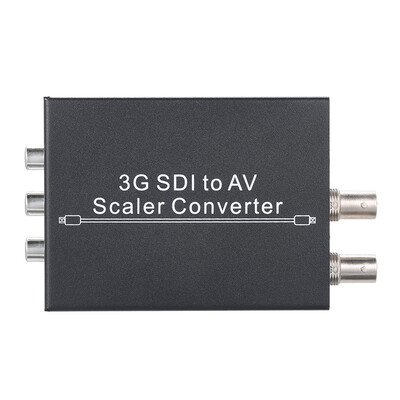 

3G SDI to AV Scaler Converter HD SD LR Analog Stereo Audio Converter