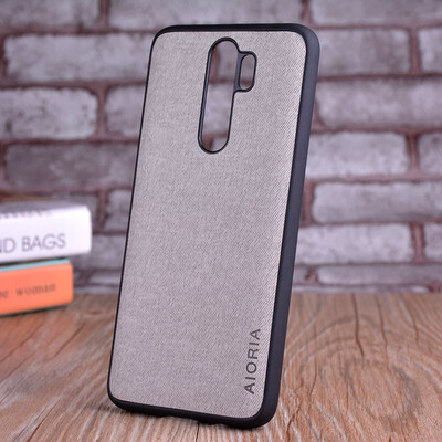 

Case for xiaomi redmi note 8 pro coque Luxury textile Leather skin soft TPU hard PC phone cover for redmi note 8 case funda capa