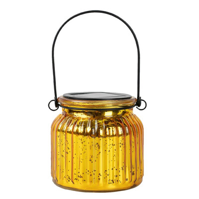 

SUNGIFT Solar atmosphere lamp garden jar night light waterproof led hanging lamp