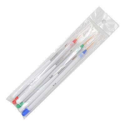 

Toponeto Women Gel Nail Brush Nail Tools Brush Set Flower Pen Fan Pen Dizzy Pen