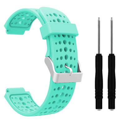 

Replacement Silicone Watch Band For Garmin Forerunner 220 230 235 620 63