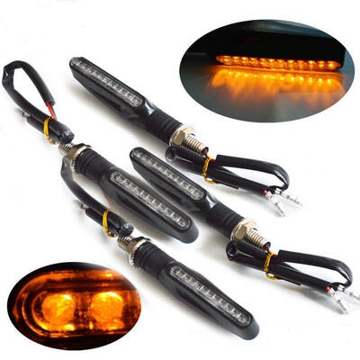 

1pc universal MotorcycleTurn Signal Light Indicator Blinker Lamp Amber