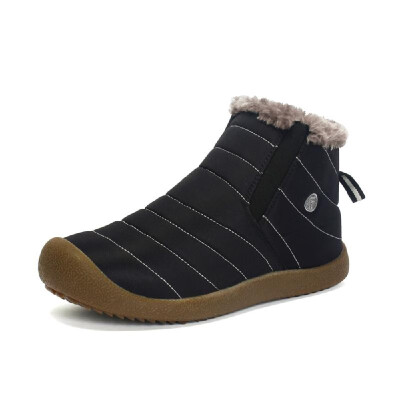 

Outdoor Water-resistant Non-slip Snow Boots Slip-on Winter Warm Shoes for Men&Women