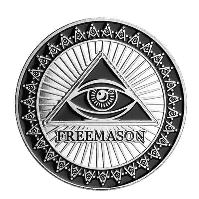 

Confederation of Freemasons Commemorative Coin Non-currency Bitcoin Gifts